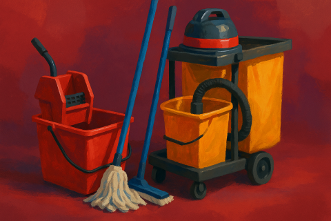 Professional Cleaning Equipment and Care