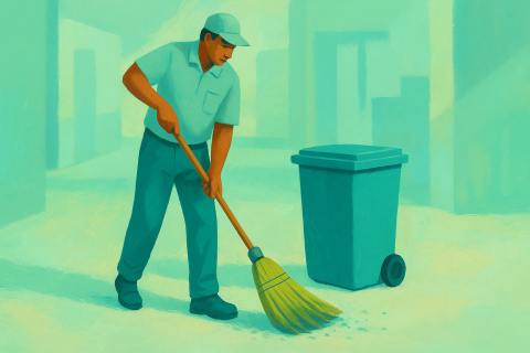 Professional Sweeping for Facility Maintenance