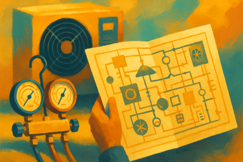 Reading HVAC Electrical Diagrams