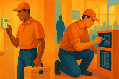 Working in Customers' Homes and Businesses