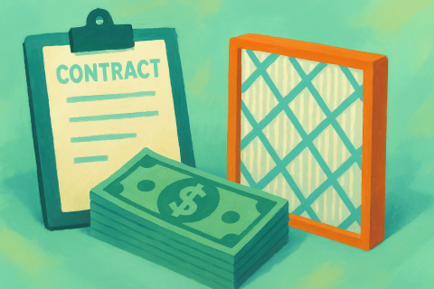 Selling Maintenance Agreements & Filter Replacements