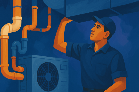 HVAC Installation: Piping, Drains, and Ductwork
