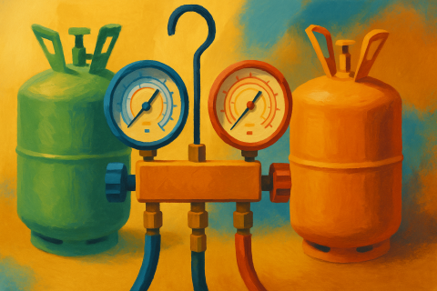 High and Low-Pressure Refrigerants