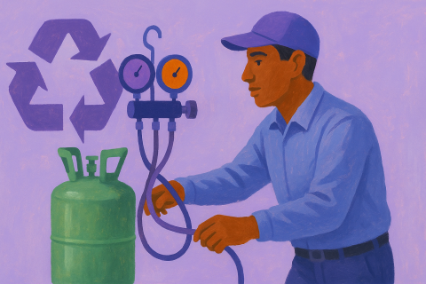 Refrigerant Recycling for EPA 608