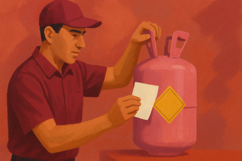 Refrigerant Cylinder Labeling Requirements