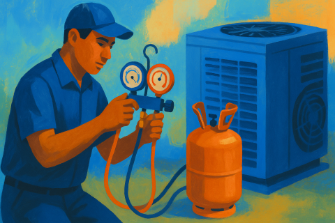 EPA 608: Vapor Before Liquid Charging