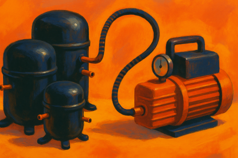 Hermetic Compressors Under Vacuum