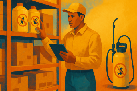 Warehouse Management for Pest Control