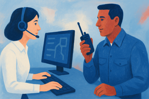 Communicating with Dispatch Supervisors