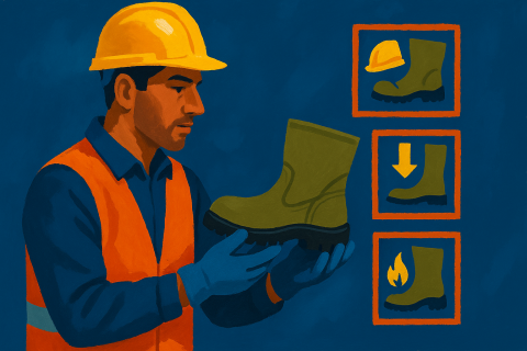 Safety Footwear Features and Applications