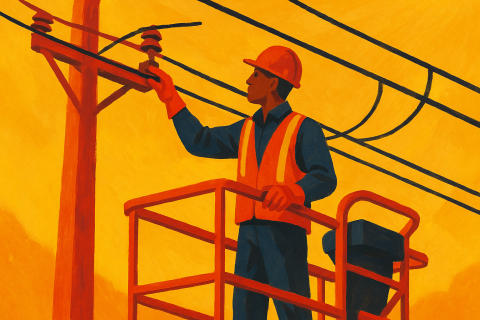 Working Near Overhead Power Lines