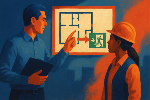 Evacuation Procedures and Exit Route Planning